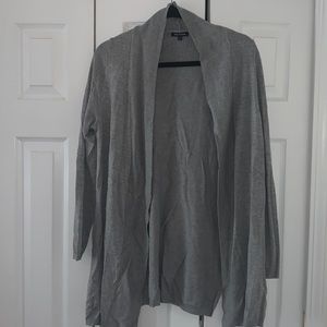 Heather grey cardigan